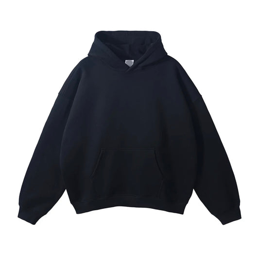 BLACK EVERYDAY HOODIE