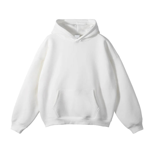 WHITE EVERYDAY HOODIE